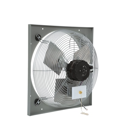 Tpi Exhaust Fan, 18" TEAO Motor, 120V, With Venturi, 1/8HP, 3-Speed, Gray CE 18-DV